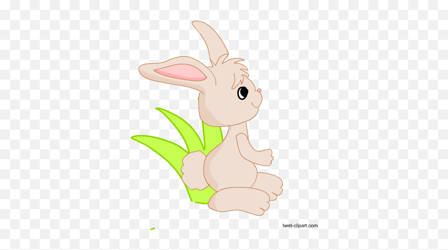 Free Easter Clip Art Easter Bunny Eggs And Chicks Clip Art - Cartoon Emoji,Easter Bunny Emoji