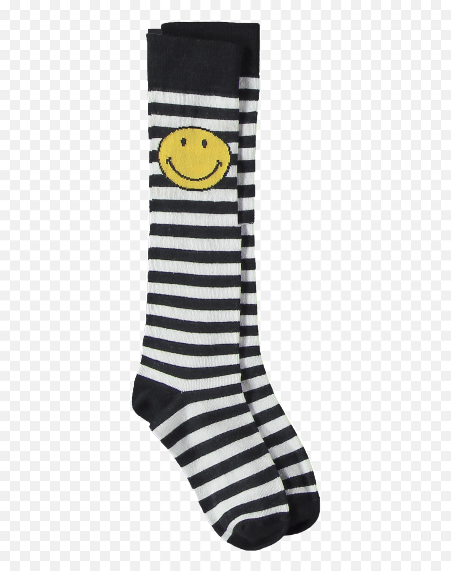 Yporqué Smiley Socks Stripes - Sock Emoji,Underwear Emoticon