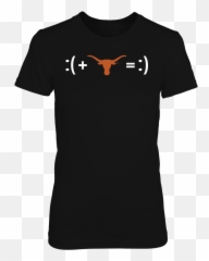 Math Texas Longhorns Fan T - Umbc Retrievers T Shirt Emoji,Fan Emoticon