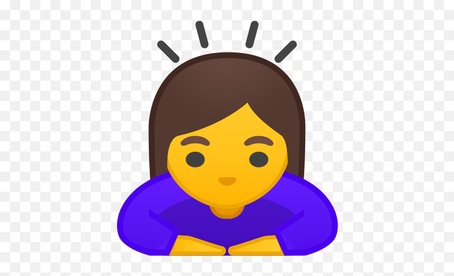 Woman Bowing Emoji Meaning With - Emoji Meanings,Woman Emoji Meaning