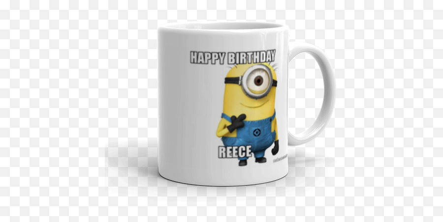 Happy Birthday Reece - Minions Despicable Me Minion Emoji,Happy Birthday Emoticon
