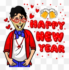 Download Happy New Year Stickers For Wastickerapps For - Cartoon Emoji,Hugs Emoji Android