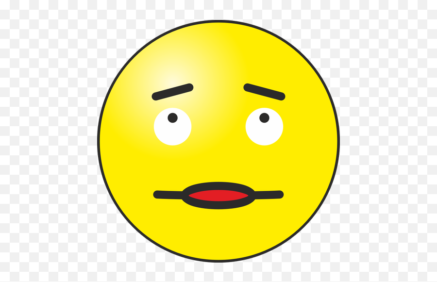 Thoughtful Emoticon Icon - Smiley Head Emoji,Shrug Emoji