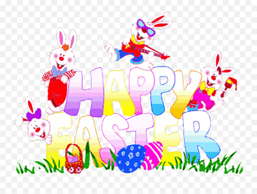 Easter Graphics - Clipartsco Happy Easter Gif Png Emoji,Easter Emoticons Facebook