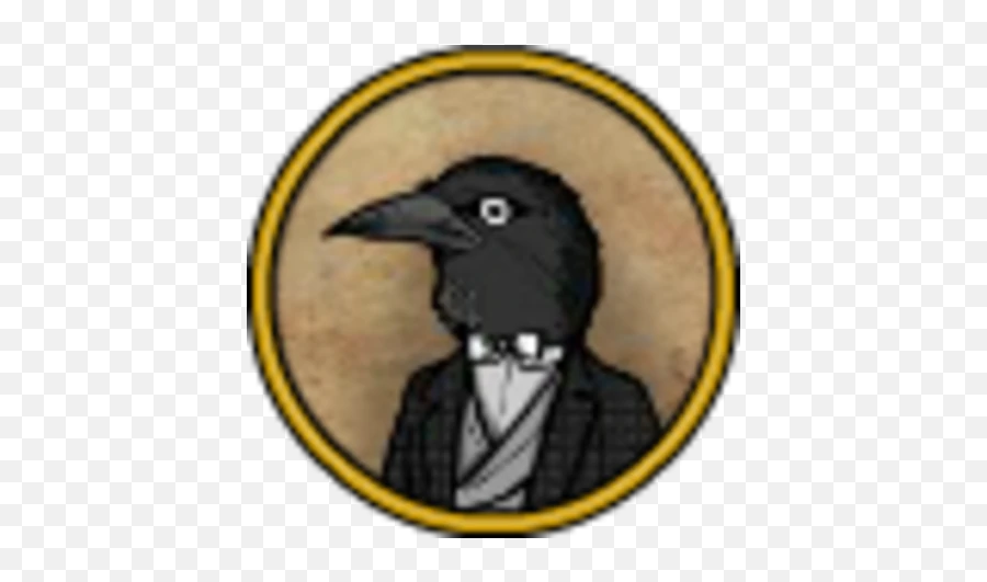 Steam Trading Cards Rusty Lake Wiki Fandom - Mr Crow Rusty Lake Emoji,Crow Emoticon