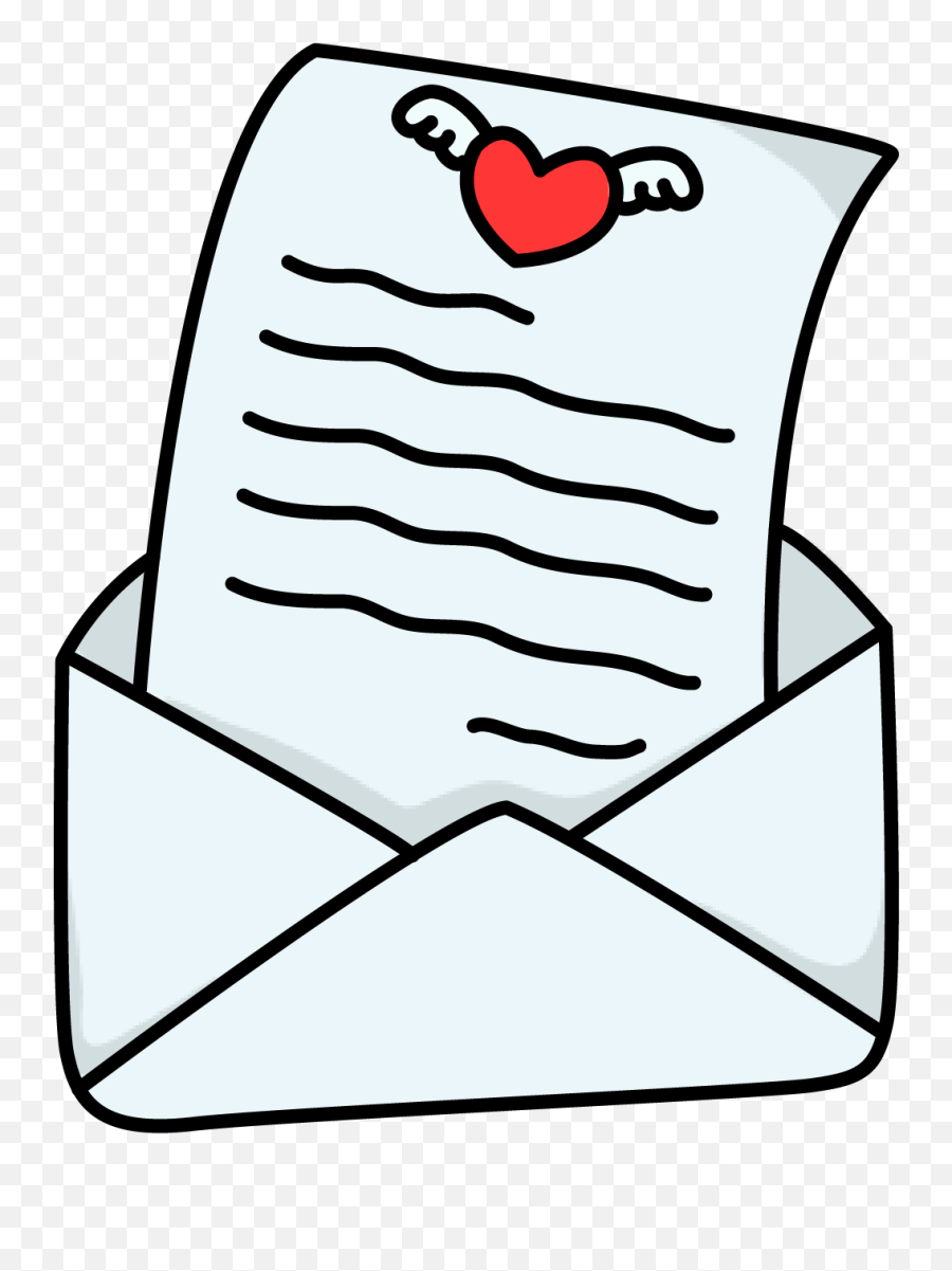 Download Love Clipart Love Letter - Love Letters Clip Art Emoji,Love Letter Emoji