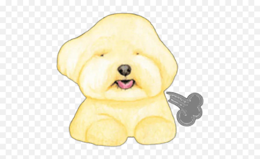 Toy Poodle 2 Vijiti Kwa Whatsapp - Soft Emoji,Poodle Emoji