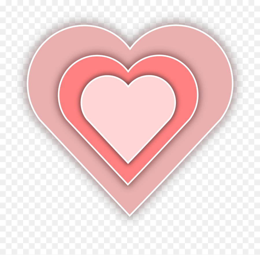 Heart Love Pink Valentine February - Corazon Rosado De Amor Png Emoji,Emoji Valentine Cards