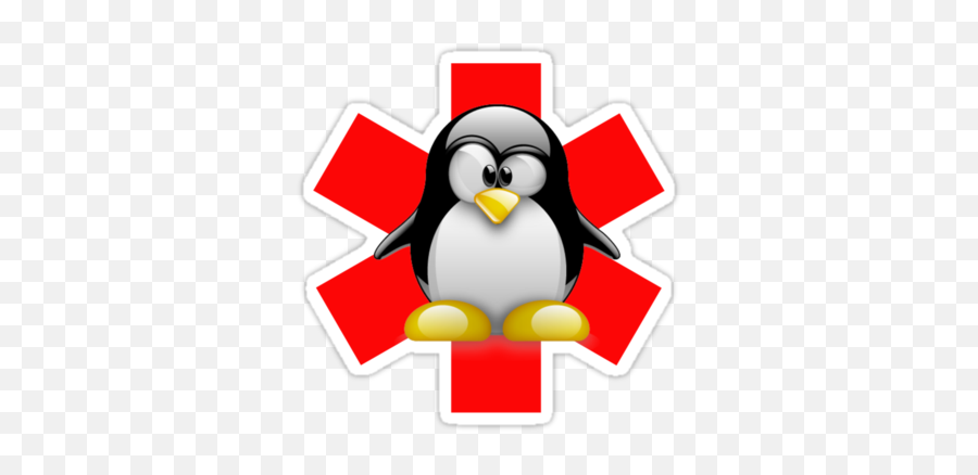 Linux Tux Penguin Hospital By Sofiayoushi Linux Penguins Tux - Linux Ubuntu Emoji,Penguins Emoticons