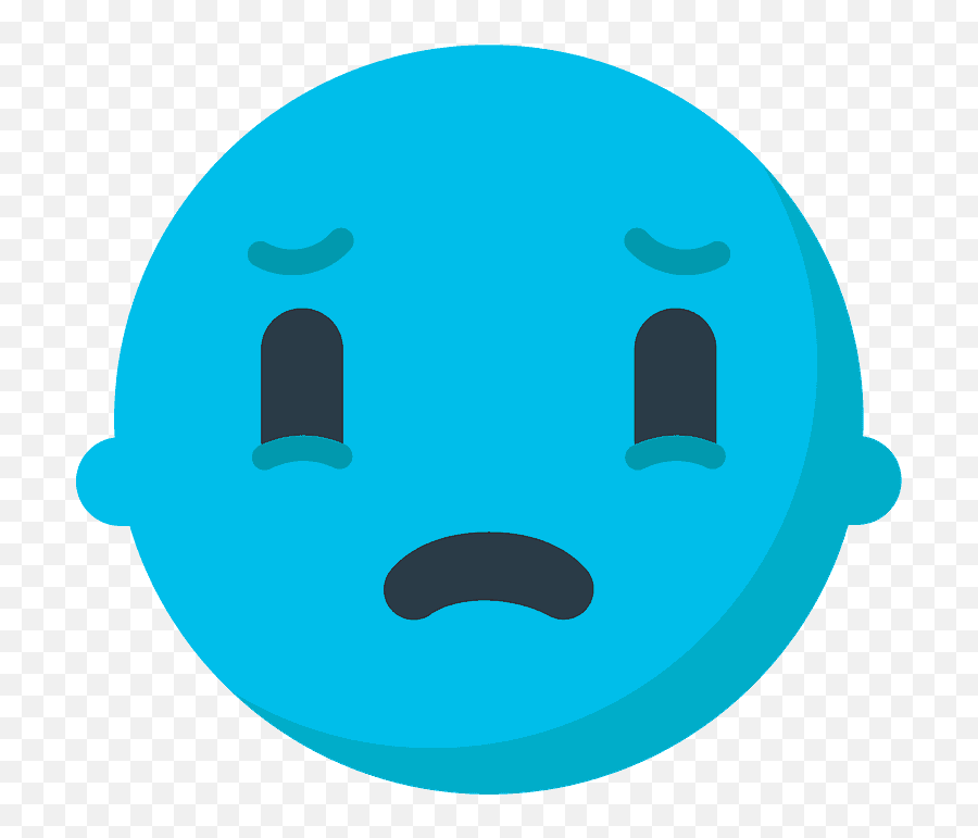 Worried Face Emoji Clipart Free Download Transparent Png - Dot,Frown Face Emoji