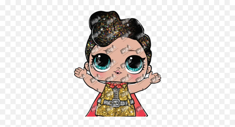 The Queen - Glam Glitter Kitty Queen Lol Surprise Emoji,Captain Crunch Emojis