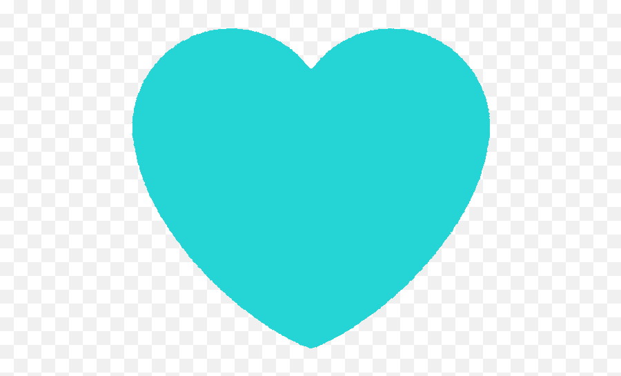Mina I Did Some Heart Emojis For Discord In Cool Colou - Turquoise Heart Clipart,Heart Emojies