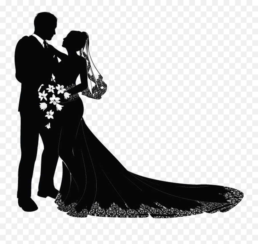 Groom Clipart Wedding Symbol Groom Wedding Symbol - Wedding Silhouette Emoji,Married Emoji