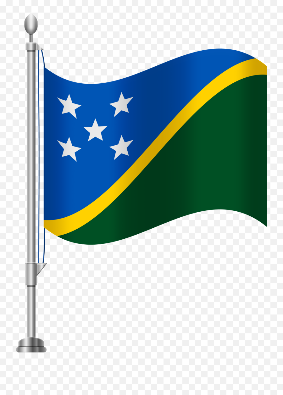 Solomon Islands Flag Png Clip Art - Solomon Islands Flag Png Emoji,Aruba Flag Emoji