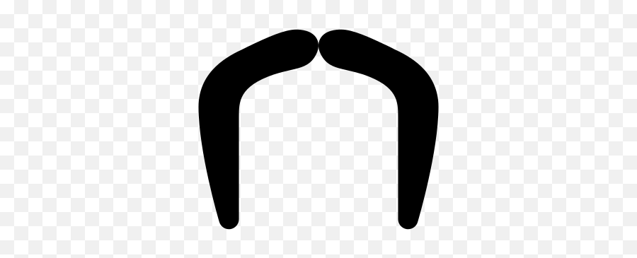 Fu Manchu Mustache Icon - Fu Manchu Mustache Png Emoji,Hairy Heart Emoji