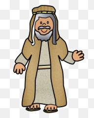 Rabbi Clipart Ancient Israelites - Bible Characters Emoji