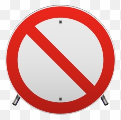 Free No Sign Transparent Background - Smoking Symbol Emoji
