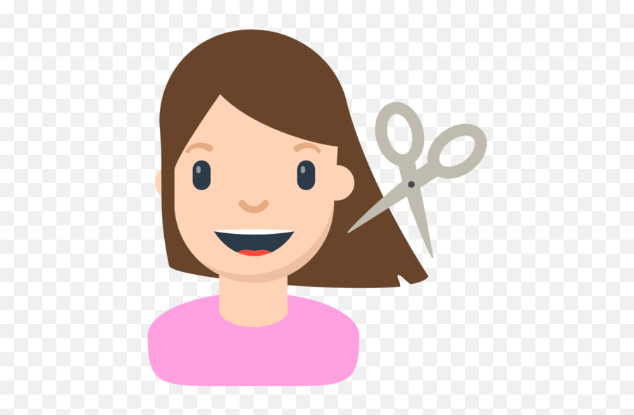 Person Getting Haircut Emoji - Emoji Png Emoji Haircut,Scissor Emoji
