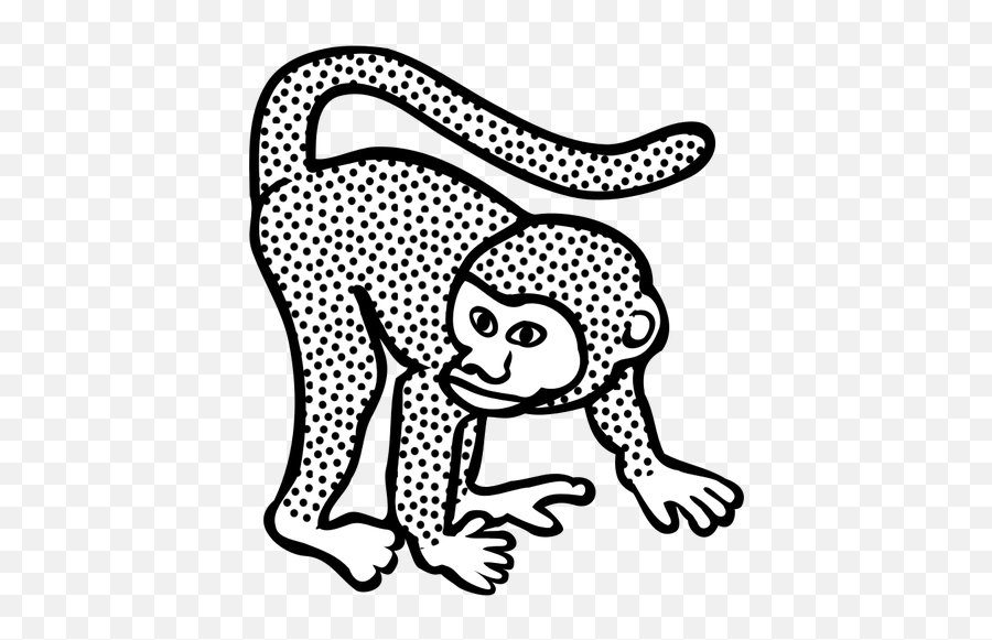 Monkey Lineart Emoji,Lg Stock Emojis