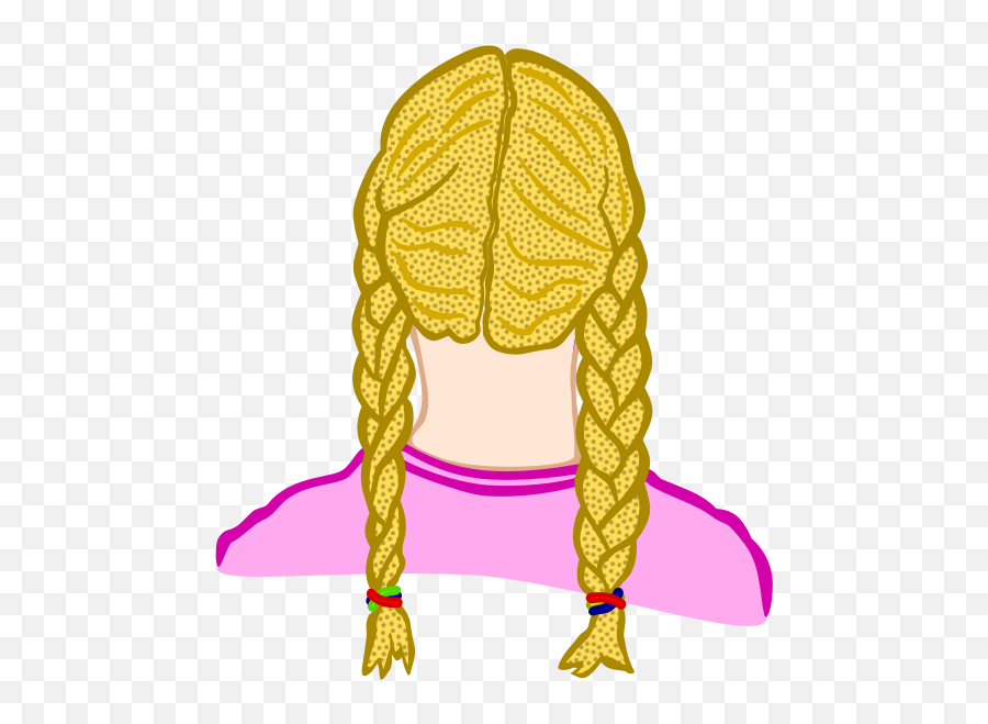 Braids - Braids Clip Art Emoji,Lady And Pig Emoji