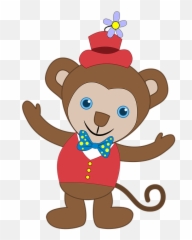 Circus Animal Clown Entertainment - Cartoon Emoji