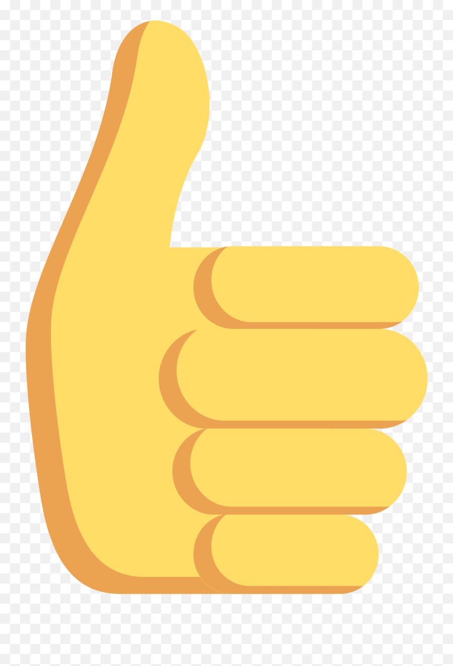 Thumbs Up Emoji Png Transparent Picture - Thumbs Up Emoji Flat,Black Thumbs Up Emoji
