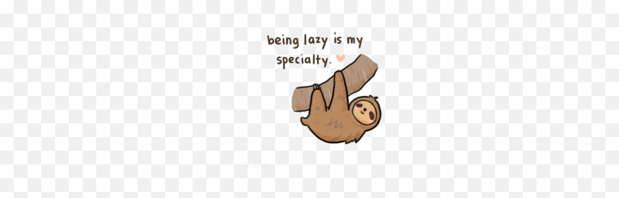 Free Png Images - Dlpngcom Being Lazy Is My Specialty Sloth Emoji,Flan Emoji