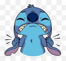 Telegram Sticker 025 - Stich Cartoon Emoji,Stitch Emoji