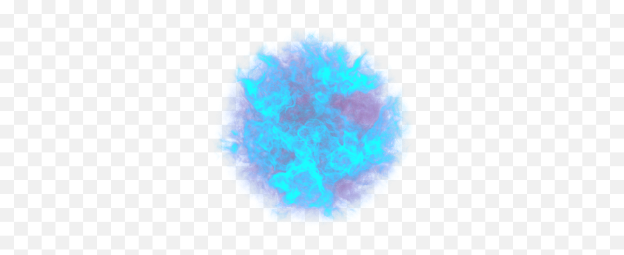 Explosion Turquoise Blue Flame Purple Fire - Fire Ball Blue Png Emoji,Blue Flame Emoji