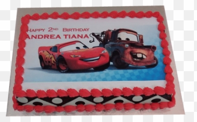Mcqueen Car Cake - Mcqueen Car Cake Design Emoji,Bizcochos De Emoji