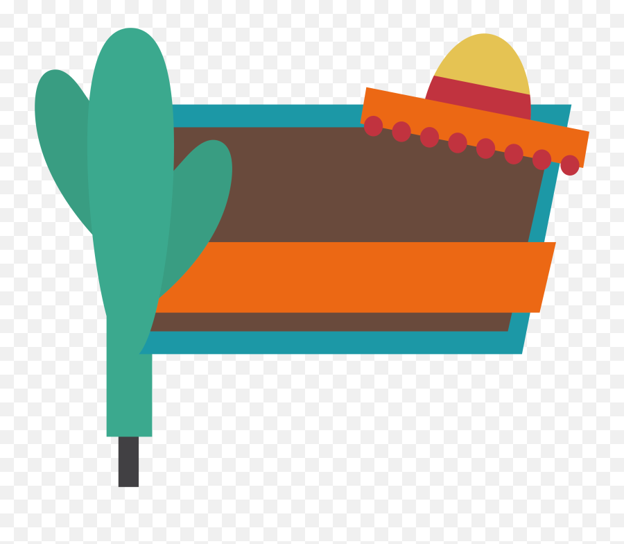 Clip Art Cactus Straw Hat Transprent - Clip Art Emoji,Straw Hat Emoji