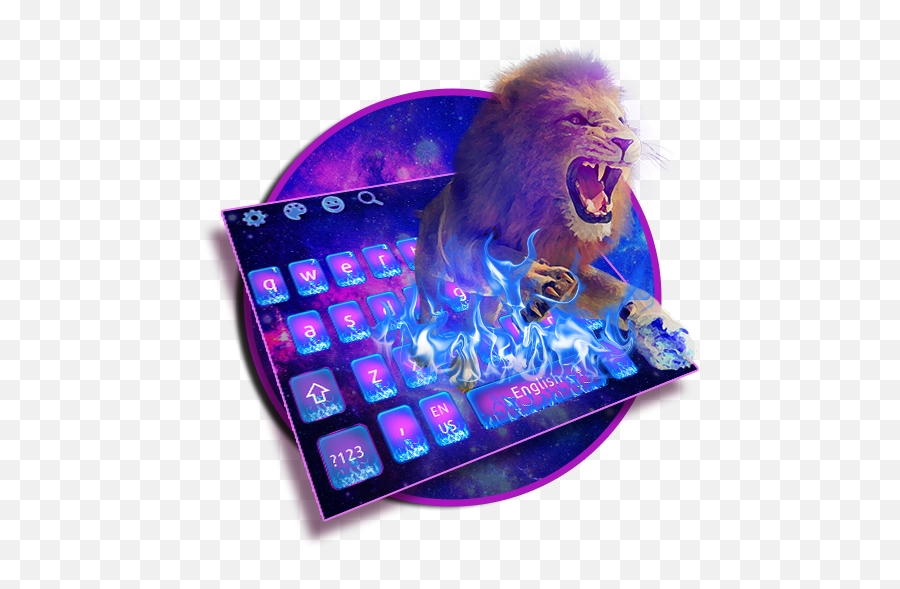 Galaxy Lion Keyboard U2013 Programme Op Google Play - Masai Lion Emoji,Lion Emoji Android