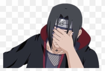 Facepalm Stickers - Itachi Png Emoji