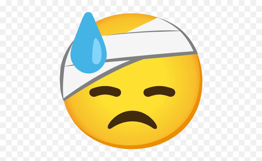 Cold - Dolor De Cabeza Emoji,Cold Sweat Emoji