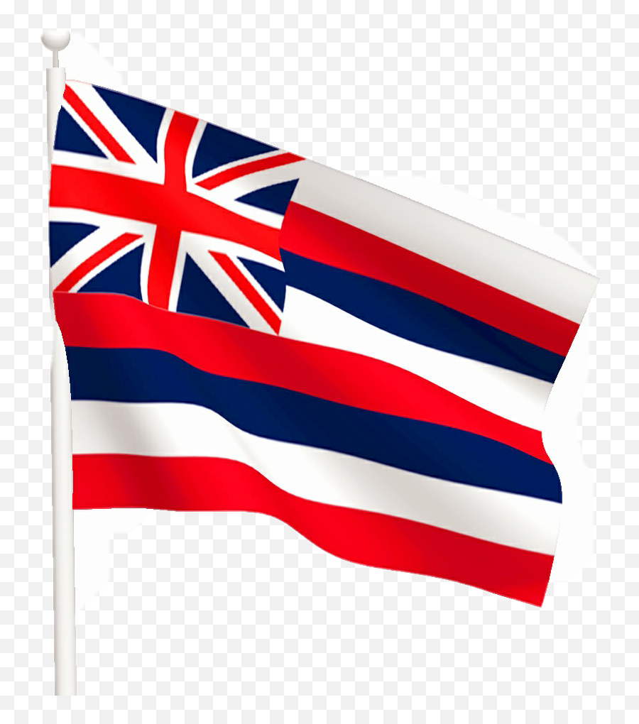 Ftestickers Hawaii Hawaiian Sticker - British Virgin Islands Flag Png Emoji,Hawaii Flag Emoji