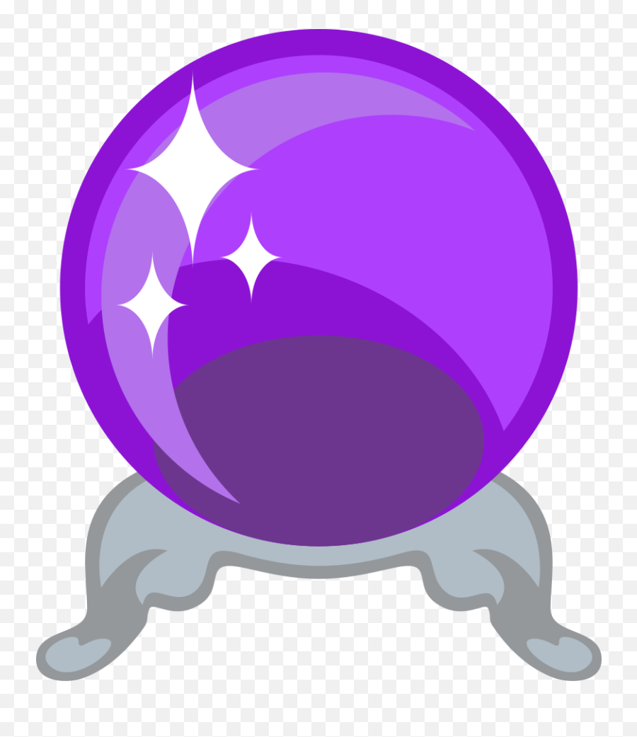 Emojione 1f52e - Crystal Ball Cartoon Png Emoji,Magic Emoji