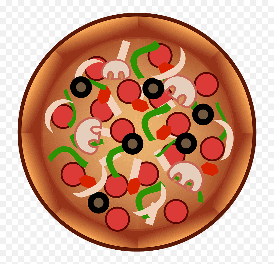 Pizza Emoji Clipart - Pizza Emoji,Pizza Emojis
