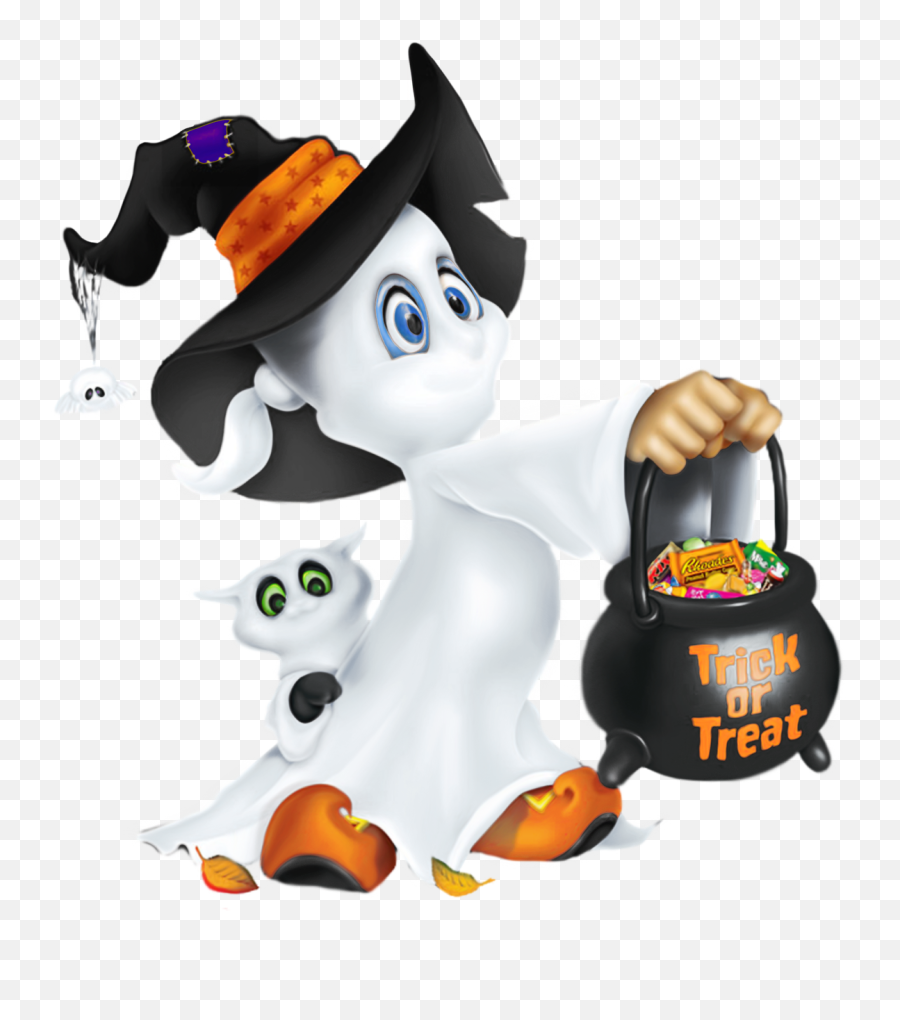 Ghost Spooky Szn Ghost Cute Halloween Iphone Wallpaper - Cute Transparent Background Halloween Clip Art Emoji,Free Halloween Emojis
