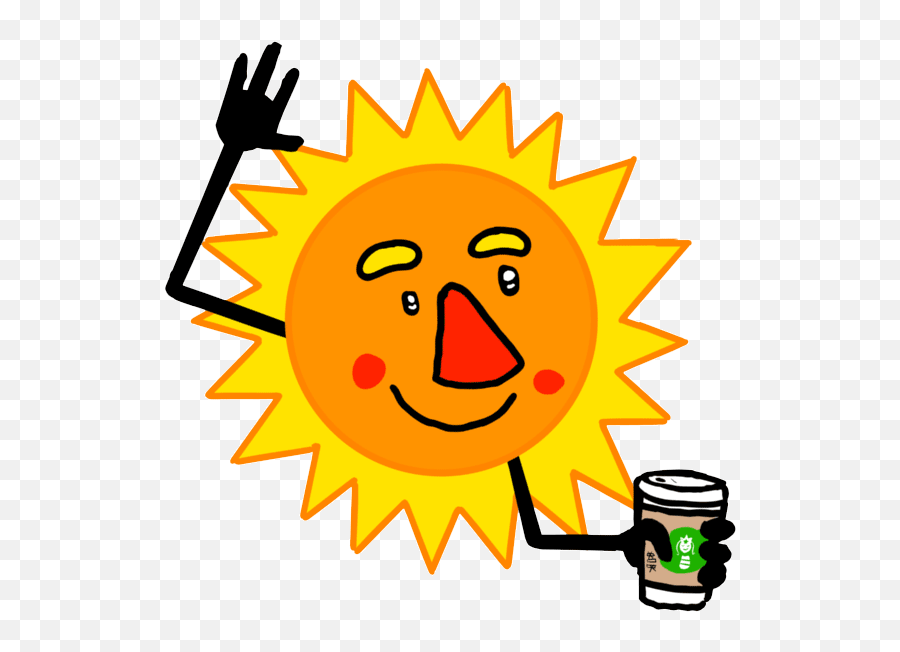 Good Morning Hello Sticker For Ios Android Giphy Beach - Good Morning Gif Png Emoji,Good Morning Emoji