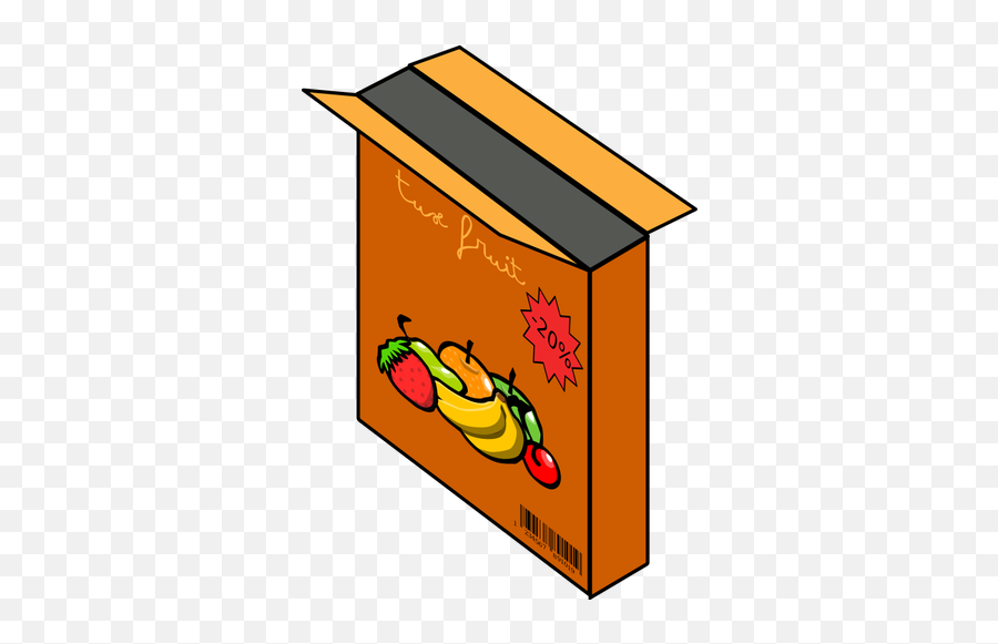 Vetor De Cereais Com Caixa De Frutas - Clipart Cereal Box Emoji,What Do Emoticons Mean