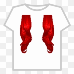 Red Curly Hair - And Black Roblox Emoji