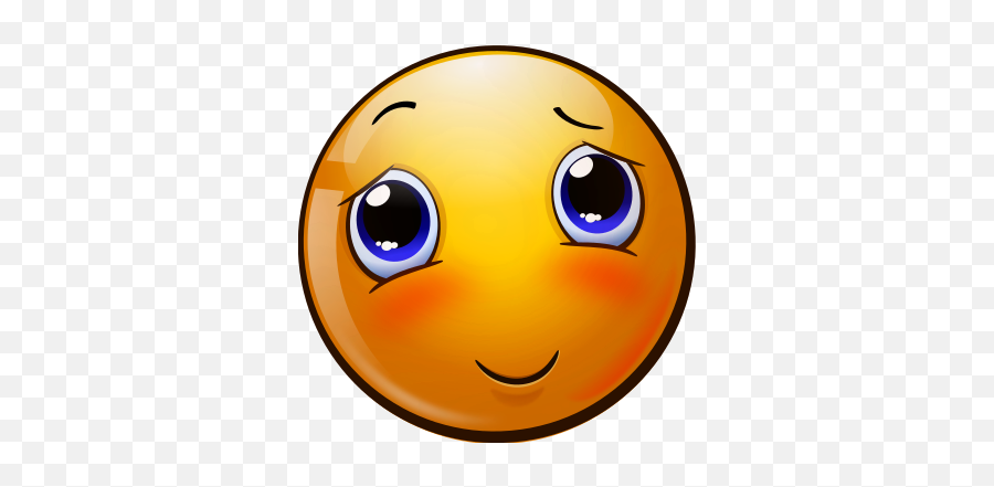Just Another Blush Smiley - Blush Smiley Emoji,Blush Emoticon