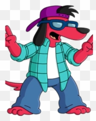 Poochie - Poochie Simpsons Emoji,Coochie Emoji