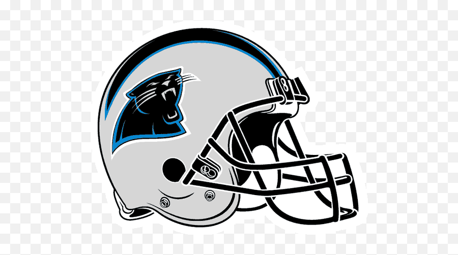 Nfl Football Helmet Gif - Carolina Panthers Helmet Logo Emoji,Football Helmet Emoji
