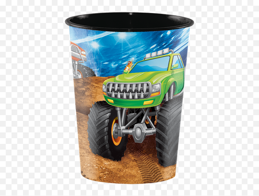 Monster Truck Birthday Party Supplies - Monster Truck Emoji,Monster Truck Emoji