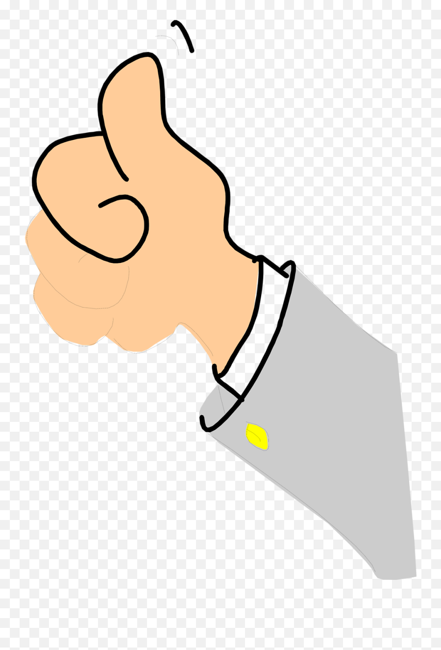 Free Thumbs Down Emoji Transparent Download Free Clip Art - Good Cartoon Transparent Background,Black Thumbs Up Emoji
