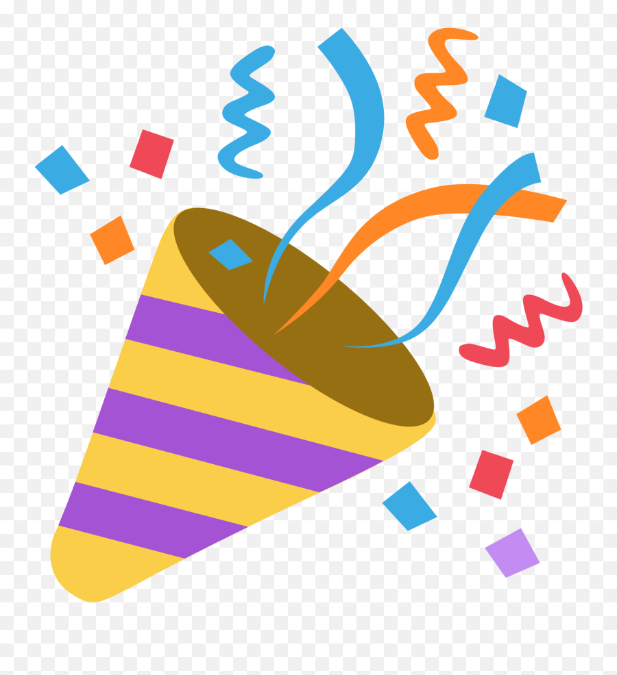 Custom Airpod Case - Party Popper Clipart Black And White Emoji,Party Popper Emoji