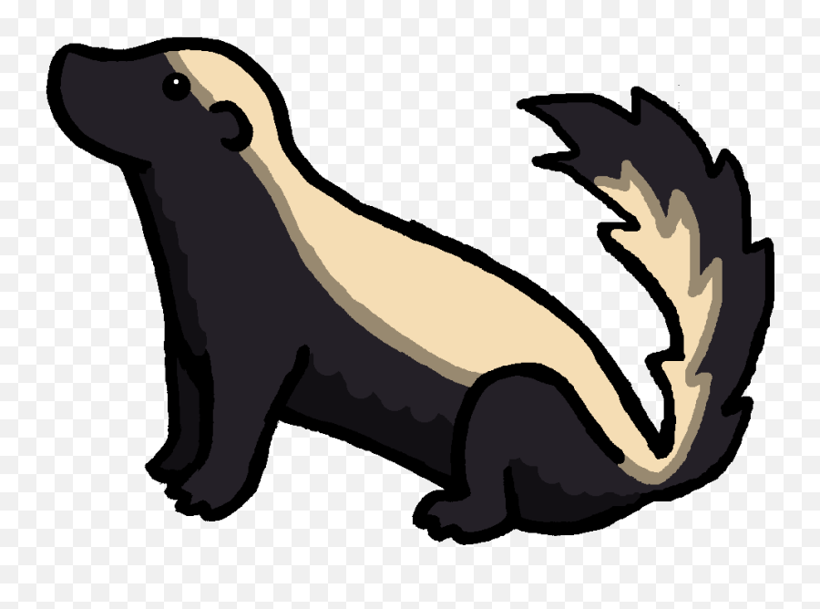 28 Honey Badger Clipart Muscular Free - Honey Badger Clip Art Emoji,Badger Emoji