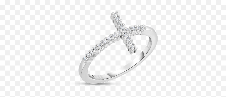 Roberto Coin Cross Ring With Diamonds - Gary Michaels Fine Roberto Coin Cross Ring Emoji,Wedding Ring Emoji