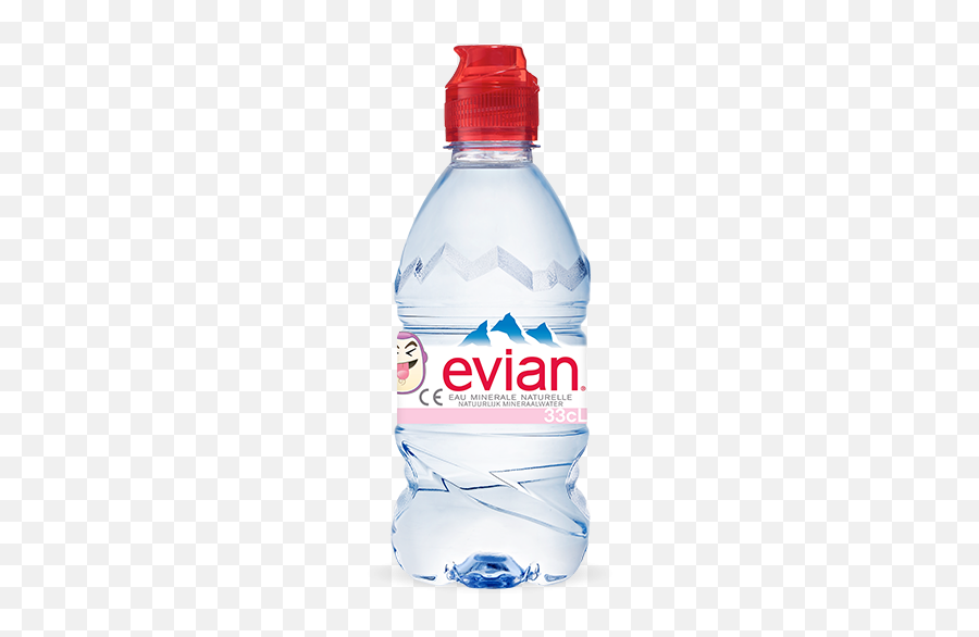 Evian 33 Cl - Water Bottle Evian Kids Emoji,Cl Emoji